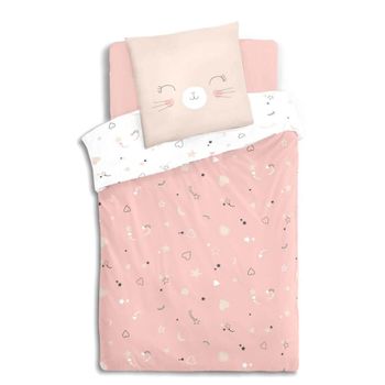 Juego De Cama Infantil De Algodón Atmosphera Gatos 140 X 200 X 0,3 Cm