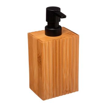 Papelera baño bambú-negro 5L 02000895