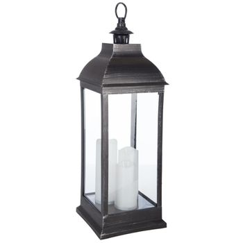 Farol De Exterior Negro Antiguo