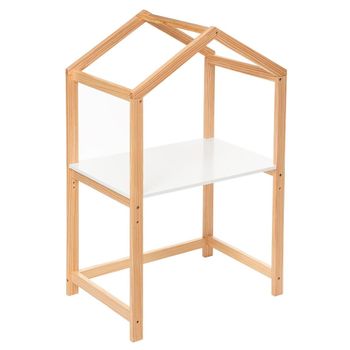 Estante Infantil En Forma De Casa Atmosphera 60 X 40 X 101 Cm Blanco