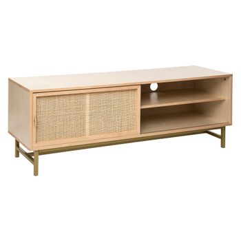 Mesa De Tv "rayo" 1 Puerta Beige Atmosphera