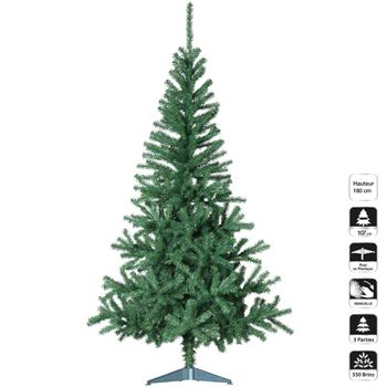 Árbol Esencial Verde Pvc Fééric Lights And Christmas 180 Cm Verde