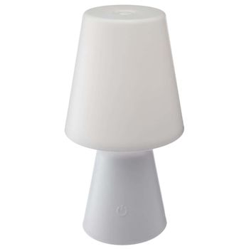 Lámpara Led De Exterior Wiza Blanca H.23cm