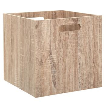 Caja De Almacenamiento De Madera Natural Five