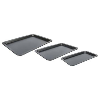 Bandeja de Horno BORCAM Oval X2 35 x 24 cm y 18 x 26 cm