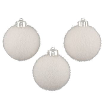 Bolas De Navidad Plástico Atmosphera Ø6 X 3 Cm Beige