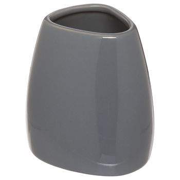 Vaso Gris Seda Ceramica Five Seda 9,5x8,5x7,5 Cm Gris