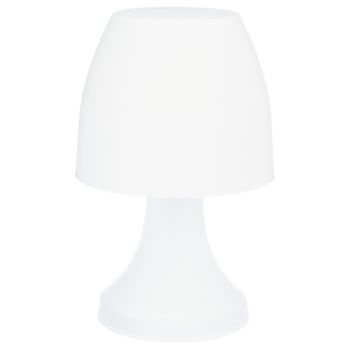 Lámpara Pie Led Metalizada 3000k 12w Blanco con Ofertas en Carrefour