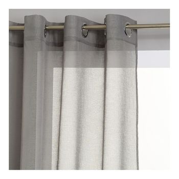 Acomoda Textil – Cortina Translucida Para Ventanas 140x265 Cm. (visón) con  Ofertas en Carrefour