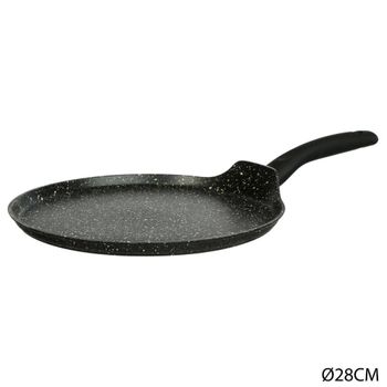 Bandeja De Crêpe De Aluminio Five  Ø28 Negro