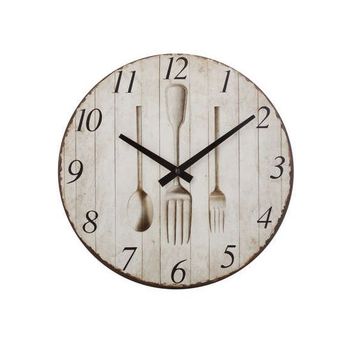 Reloj De Pared Cocina 28 Cm