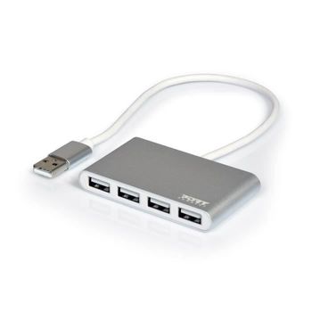 Actecom Adaptador Cable Hub 4 Puertos Usb 2.0 Duplicador Ladron Splitter  Negro con Ofertas en Carrefour