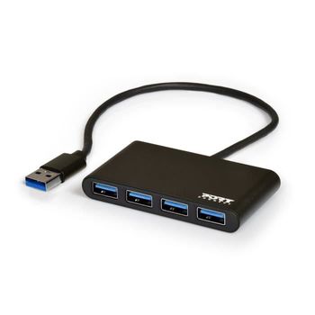 Actecom Adaptador Cable Hub 4 Puertos Usb 2.0 Duplicador Ladron Splitter  Negro con Ofertas en Carrefour