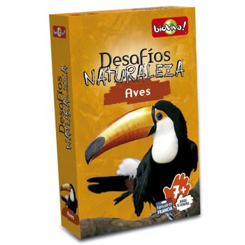 Juego Cartas Desafios De La Naturaleza Aves