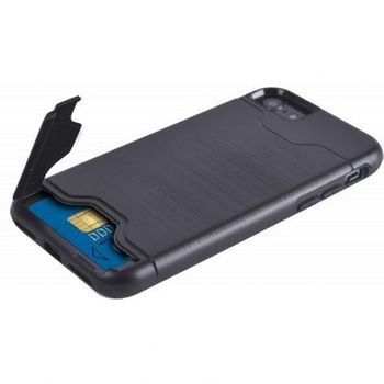 Funda Para Iphone Se (2020)/8/7 Dura Con Tarjetero