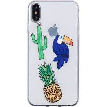 Funda Para Iphone X/xs Parches Suaves