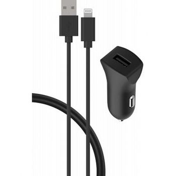 Cargador De Coche Usb A 2,4 A Fastcharge Usb A/cable Lightning