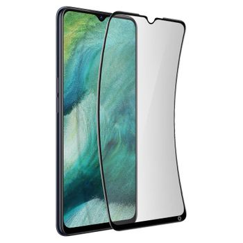 Cristal Templado Curvo Oppo Find X2 Lite Force Glass Orgánico - Marco Negro