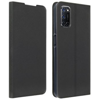 Funda Oppo A72 / A52 Tarjetero Función Soporte Soft Touch De Bigben - Negro