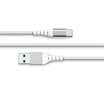 Cable Usb A A Usb C Big Ben Interactive Fpliac2mw (2 M) Blanco