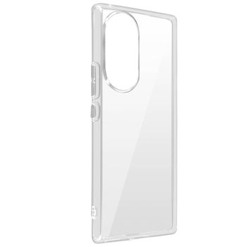 Carcasa Honor 70 Silicona Flexible Fina Y Ligera Bigben Transparente