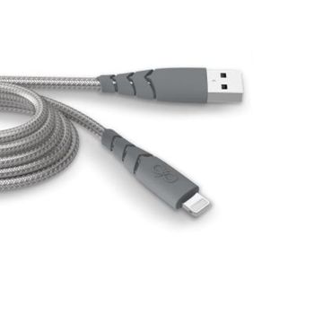 Cable Usb A/lightning Ultrareforzado 3m - 2,4a