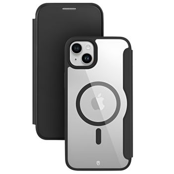 Funda Para Iphone 15 Tarjetero Magnético Protector De Solapa