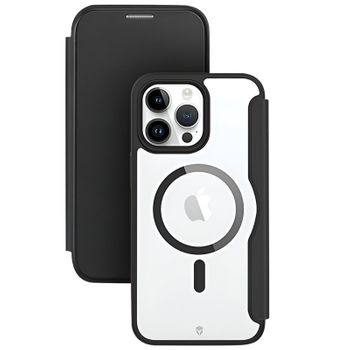 Funda Para Iphone 15 Pro Tarjetero Magnético Protector De Solapa