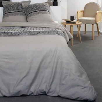 Juego De Cama Doble Today 200x200 Gris con Ofertas en Carrefour