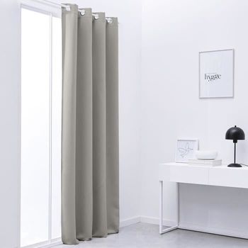 Cortinas De Salon Opacas Con Ojales De Terciopelo 1 Unidad 140x240 Cm con  Ofertas en Carrefour