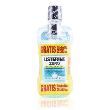 Enjuague Bucal Zero Listerine (2 Pcs)