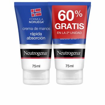 Crema De Manos Neutrogena Instantánea Absorción (2 X 75 Ml)