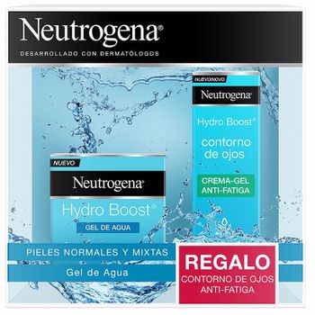 Neutrogena Gel De Agua Hydro Boost 50 Ml + Contorno De Ojos 15 Ml