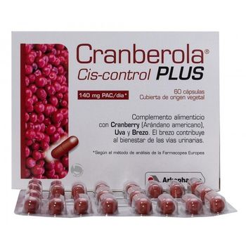 Arkopharma Cranberola Cis Control Plus 140mg 60 Cápsulas