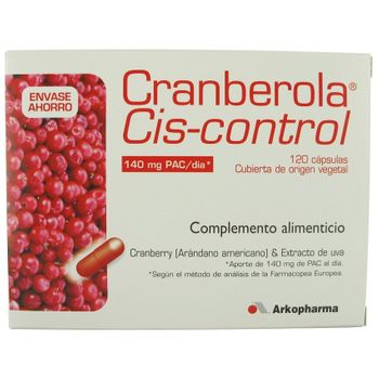 Arkopharma Cranberola Cis Control 140 Mg 120 Cápsulas