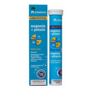 Arkopharma Arkovital Magnesio+potasio 18comp Efervescentes