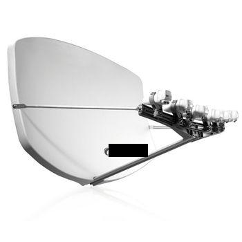 Cahors Antena Satélite Compacta + 4 Soportes Lnb - 0140955