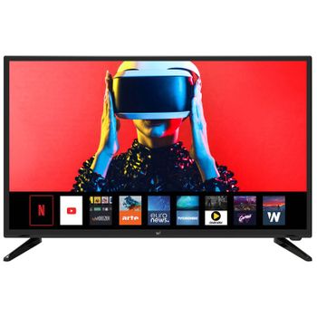 Dual Smart Tv Led 32' (80cm) Hd - Wifi - Netflix - Prime Video - Screencast - 2xhdmi - 2xusb Pvr Ready - Salida De Auriculares Youtube