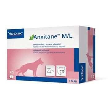 Anxitante M/ñ Relajante Natural Para Mascotas De Más De 10 Kg 30 Comprimidos