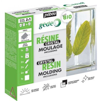 Kit De Resina Orgánica De Cristal - 150 Ml