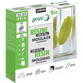 Kit De Resina Orgánica De Cristal - 300 Ml