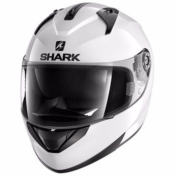 Casco De Moto Shark X-drank Blank Whu con Ofertas en Carrefour