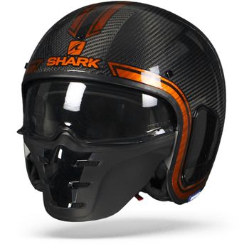 Casco De Moto Shark Street Drak Blank Kma con Ofertas en Carrefour