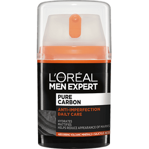 L'oréal Paris Men Expert Pure Carbon Crema Exfoliante Diaria Antimanchas 50 Ml