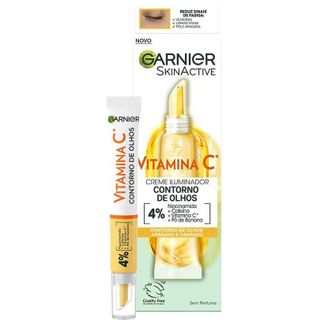 Garnier Skin Active Vitamina C Crema Iluminadora Contorno De Ojos 15 Ml