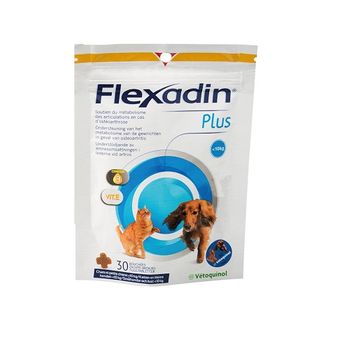 Flexadin Plus Para Articulaciones Mascotas De 1 - 10 Kg 30 Comp