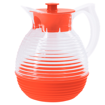 Original - La Carafe - Jarra Vintage Y Atemporal 100% Made In France - Capacidad 1.3l - Libre De Bisfenol A - Reciclable - Compatible Con Lavavajillas Y Microondas - Tapón Incluido - Apricot