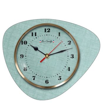 Vintage - The Clock Mediator Vintage - Púa De Reloj De Pared Retro - Resistente Y Duradero - Fabricado En España En El País Vasco - Vintage Pistache