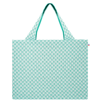 The Provision Bag - Bolsa De Compra - Forrada Y Reversible - Plegable - Lagoon - 5x40x50cm