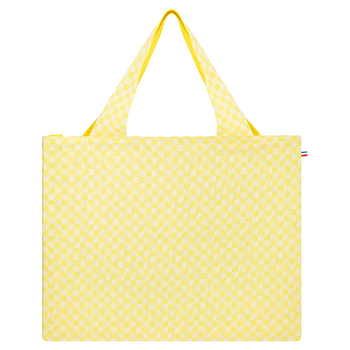 The Provision Bag - Bolsa De Compra - Forrada Y Reversible - Plegable - Limón - 5x40x50cm